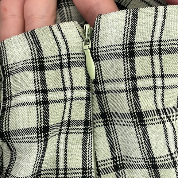 Princess Polly Light Green and Black Skirt - Picture 4 of 7